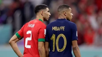 دعوة خاصة مبابي يصل الرباط مع عائلته لمساندة المغرب أمام مالي